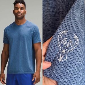 Lululemon Metal Vent Tech Short-Sleeve Shirt x Milwaukee Bucks